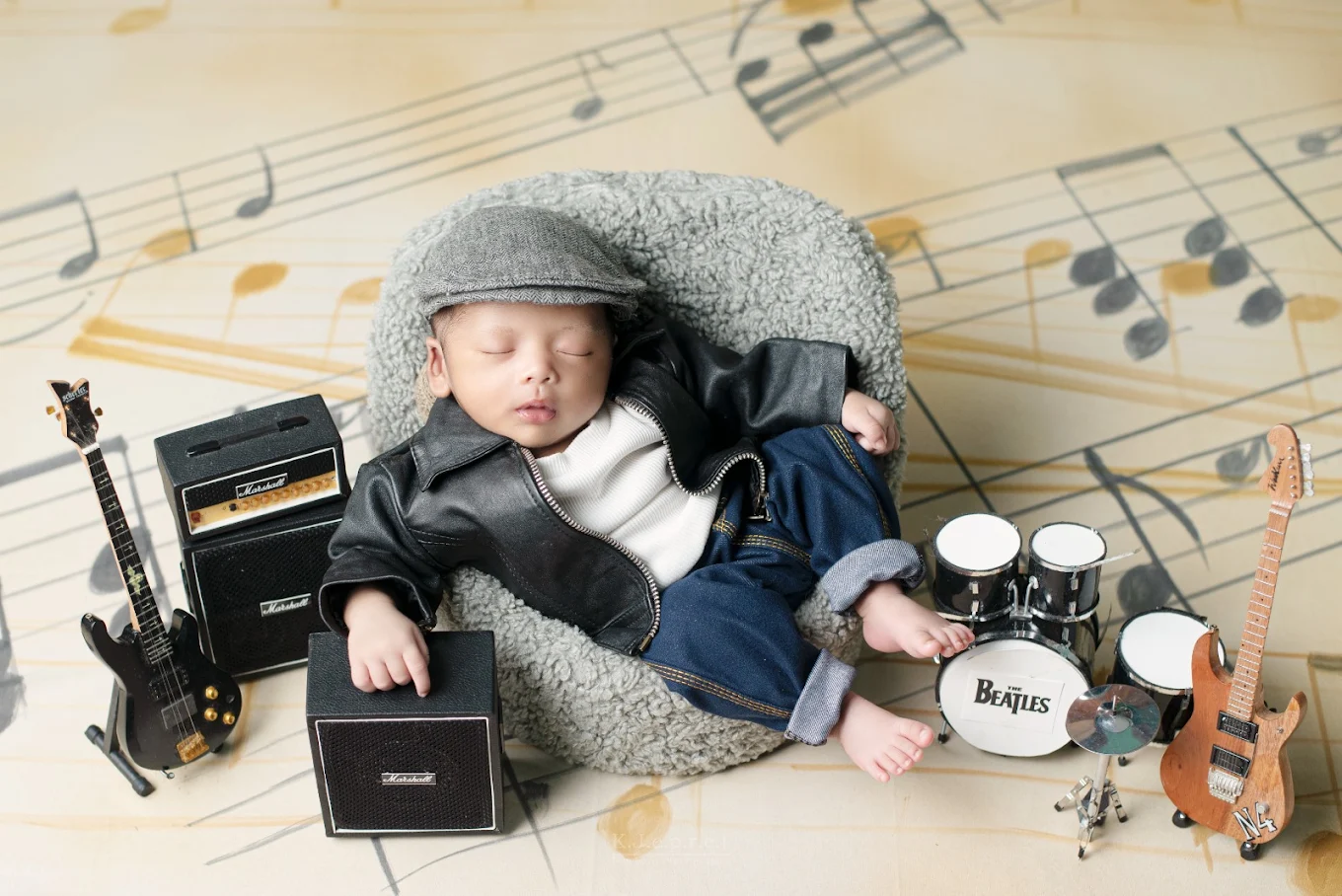 Home visit newborn photography Purwokerto