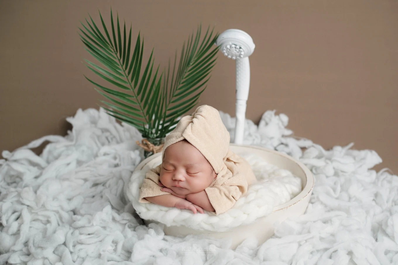 Sesi foto bayi baru lahir Banyumas